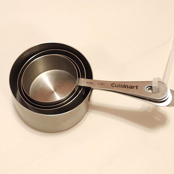 Cuisinart 4-Pieces Stainless Steel Measuring Cup Set - Picture 7 of 7